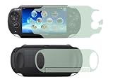 **PACK OF 3** - SONY PlayStation PS VITA Full Body Front & Back / Rear Clear Screen Protector with cleaning cloth