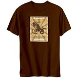 Capricorn Zodiacs Mens T-Shirt (Brown, Sizes X-Small - XXX-Large)