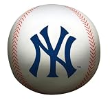 MLB New York Yankees 12-Inch Spandex Baseball Shaped Whoochie Pillow
