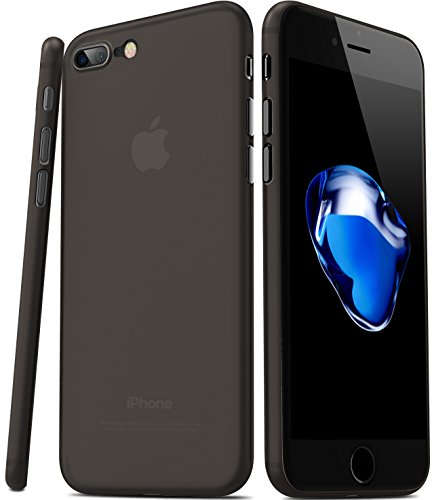 TOZO Case for iPhone 7 Plus, PP [0.35mm] Ultra-Thin / Slim [Perfect Fit] Thinnest Hard Protect Case Back Cover Bumper [Semi-transparent] Lightweight for iPhone 7 Plus 5.5 inch. [Matte Mocha black]