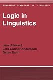 Logic in Linguistics (Cambridge Textbooks in Linguistics)