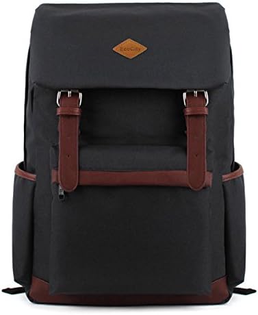 EcoCity Vintage Stlye Cool Backpack for School Casual Laptop Daypack College Back Packs for Men/Women
