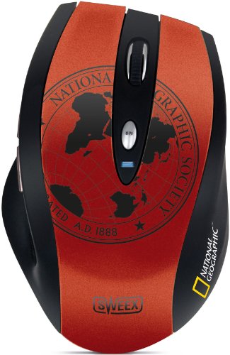 SWEEX National Geographic Wireless Laser Mouse Red laserstream sensor Preisvergleich