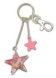 Lucky Star Shape Metal Keychain GE-4627
