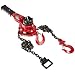 Coffing LSB-1500B-5 Steel LSB-B Model Ratchet Lever Hoist with Hook, 5' Lifting Height, 3/4 Ton Load Capacity