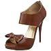 Michael Antonio Women's Melanie Ankle Boot,Brown,7 M US
