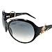 ROBERTO CAVALLI PENELOPE 395S B5 BLACK PLASTIC SUNGLASSES