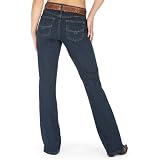 Wrangler Juniors' Jet Mid Rise Vented Boot Cut Jean by Wrangler