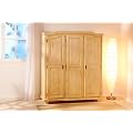Link 30500110 Bauernschrank 'Bern' 3-trg Kiefer farblos endbe