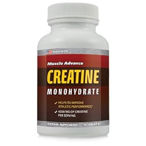 Muscle Advance Creatine Muscle Building Supplement - Creatine Muscle Builder Pill for Workouts ~ 6 Bottles