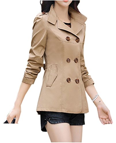 【PALERO・パレロ】 選べる7色 トレンチコート ジャケット コート レディース レディーズ 大人 きれいめ 防寒 襟 ダブルブレスト ビジネス Aライン タイト