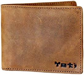 Yeti Leather Men's Wallet Burnished Brown