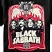 Black Sabbath 'Red Flames' Black T-Shirt