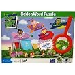 Super Why Flying Over Town 60 pc Hidden Word Jigsaw Puzzle by University Games
