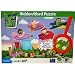 Super Why Flying Over Town 60 pc Hidden Word Jigsaw Puzzle by University Games