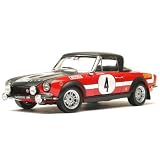 Fiat 124 Abarth #4 1972 Rallye Acropolis Winner H.Lindberg/H.Eisendle 1 of 3000 Produced 1/18