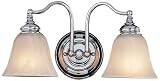 Bristol Collection 15 Wide Chrome 2-Light Bath Light
