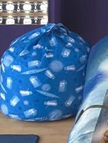 Dr Who Bean Bag - Blue - Featuring the Tardis and the Dr Who Logo