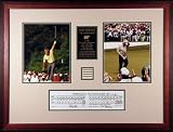 Jack Nicklaus - Jack Framed Masters 2 Photo W/Scorecard & Swatch