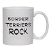 Border Terriers Rock Mug for Coffee / Hot Beverage (choice of sizes and colors)