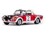 Fiat 124 Abarth #2 1975 Warszawski Rally Winner A.Jaroszewicz / R.Zyszkowski 1/18 Limited Edition 1 of 559 Produced Worldwide by Sunstar 4950