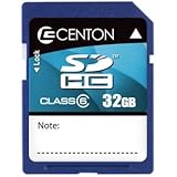 Centon 32GBSDHC6 32GB CLASS 6 SDHC Flash Memory Card (Blue)