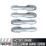 2003-2008 Chrysler Pacifica 4dr Chrome Door Handle Covers (No Passenger Keyhole) 