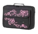 Oliepops New! Black Floral Laptop Case