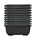 Lot de 10 Pot à bonsaï en plastique - 6 '(15 cm)