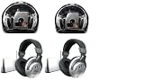 Sentry HO802 Wireless Headphones - 2 Pack of HO-800 with wireless transmitter