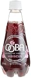 OOBA Sparkling Beverage, Hibiscus Original, 12.5-Ounce Plastic Bottles (Pack of 12)