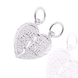 925 Sterling Silver Jewelry, Break-away Heart Bestfriend Charm, Adjustable Fit, Plus Free Special Gift Pouch 925 Sterling Silver Jewelry, Break-away Heart Bestfriend Charm, Adjustable Fit, Plus Free Special Gift Pouch