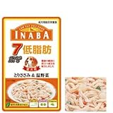 いなばペットフード いなば 低脂肪 7歳からのとりささみ＆温野菜 80g ×12個入り