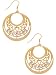 Marciano Azteca Crystal Stone Earrings, GOLD