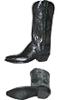 Lucchese -- N4012 44 QD Blk Liz/Bk Buff -- Women's Shoes,Boots,Western Couture,Western Boots
