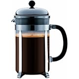 Bodum Chambord 12 cup French Press Coffee Maker, 51 oz, Chrome