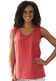 41veFkQAJlL. SL160  Plus Size Tank, In Cotton Jersey