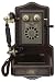 Antique Wooden Wall Telephone / Phone Reproduction