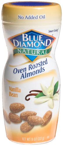 Blue Diamond Almonds Vanilla Bean, 8-Ounce Jars (Pack of 6) by Blue Diamond Almonds