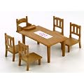 Sylvanian Family - 2933 - Poup�es Et Accessoires - Table de Repas - Sylvanian