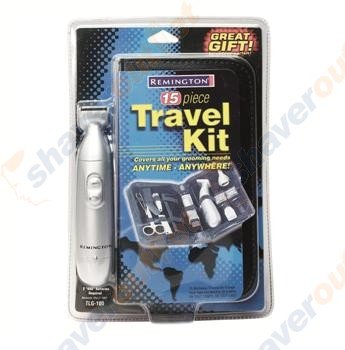 Remington TLG-100 TLG100 15 pc Complete Travel Kit