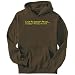 Hoodie Mens Brown 