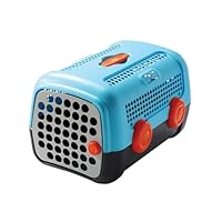Petego United Pets A.U.T.O Pet Carrier, Light Blue, 14.5 Inches by 20 Inches by 13 Inches