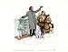 Expert Salesman Art Poster Print by Norman Rockwell, 12x9