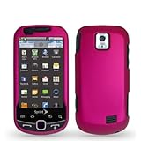Samsung Intercept Moment 2 M910 Cell Phone Rubber Feel Hot Pink Protective  ....