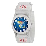 Kansas Jayhawks Youth White Unisex Watch