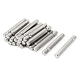 uxcell　スクリュードライバービット　ねじ回しビット　六角シャンク　6mm x 50mm　20個