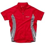 Polaris Kids Leon Cycle Shirt Red/Frost Grey Age 7-8