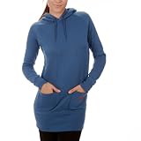 Animal Rocio Hoody Dress in Federal Blue