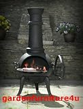 gf4u Cast Iron Chimenea Havana - Medium